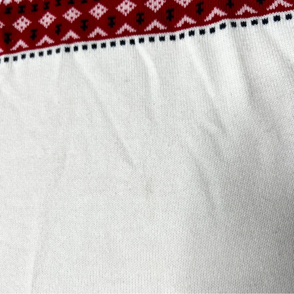 The Children’s Place Red & White Sweater Dress Girl’s Size 4T